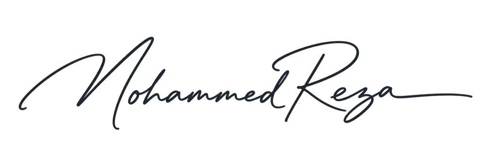 Mohammed Reza signature